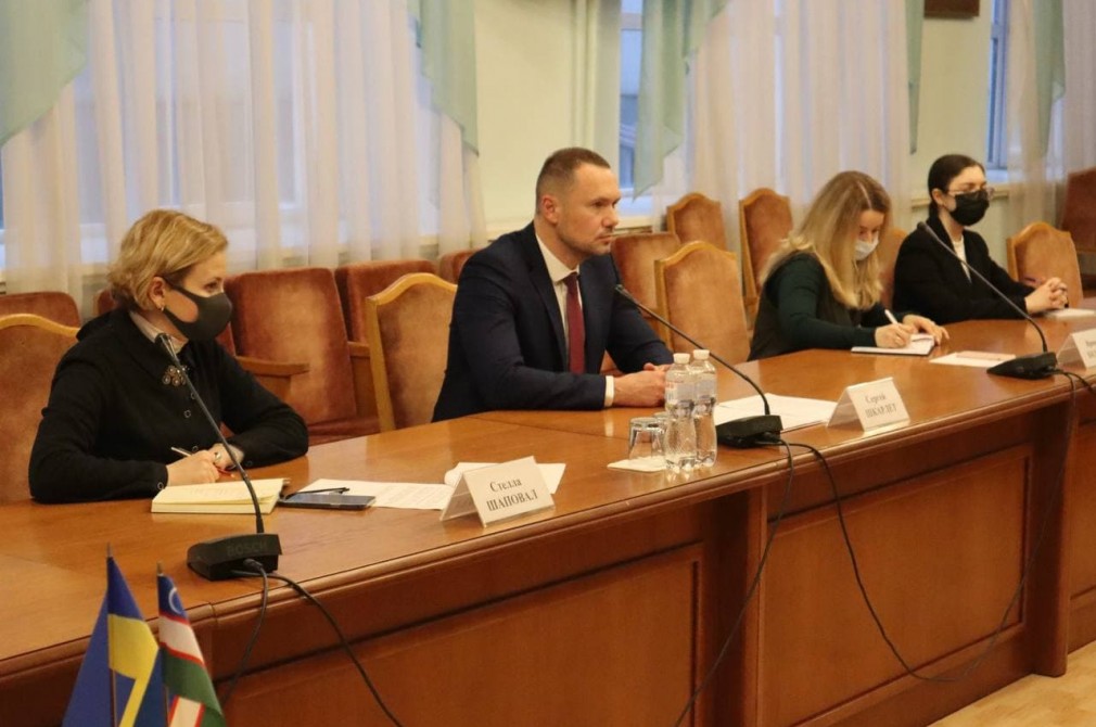 Сергій Шкарлет зустрівся з Послом Республіки Узбекистан